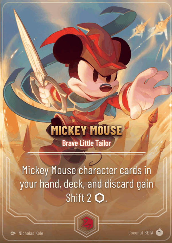 Mickey Mouse — Brave Little Tailor artwork