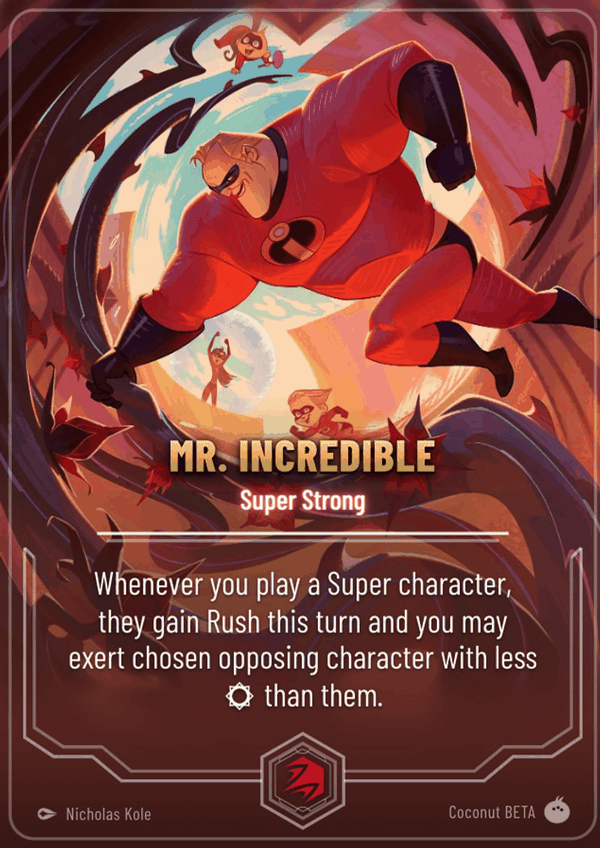 Mr. Incredible — Super Strong artwork