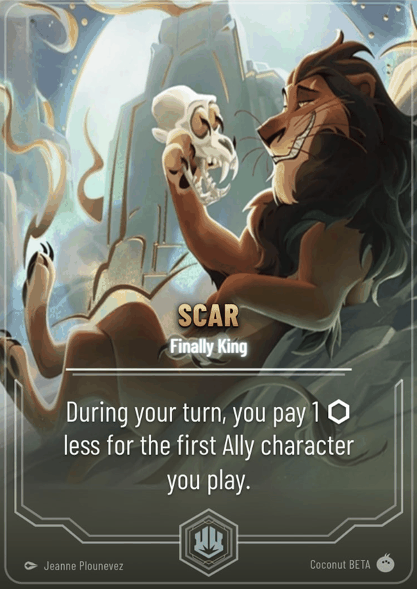 Scar — Finally King artwork