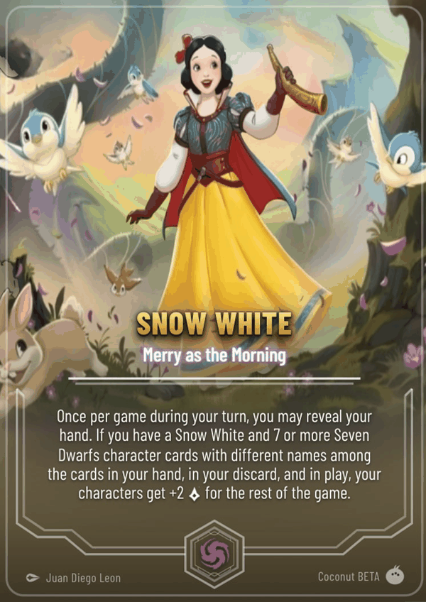Snow White — Merry as the Morning artwork